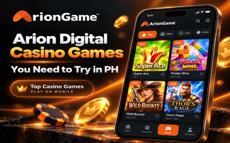 arion digital casino games