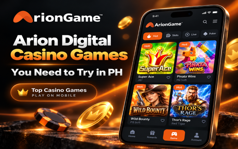 arion digital casino games