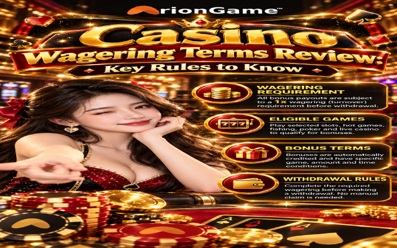 casino wagering terms review